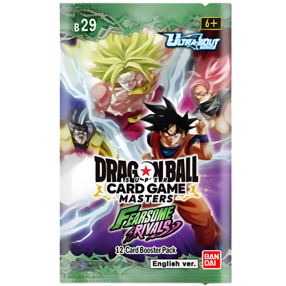 DragonBall Super Card Game - Zenkai New Series Set 2 Fearsome Rivals (B29) Display - Englisch