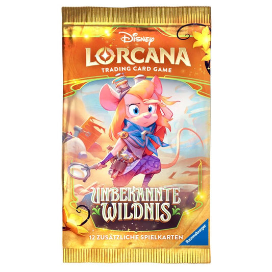 Disney Lorcana TCG Unbekannte Wildnis Booster DE Set 12