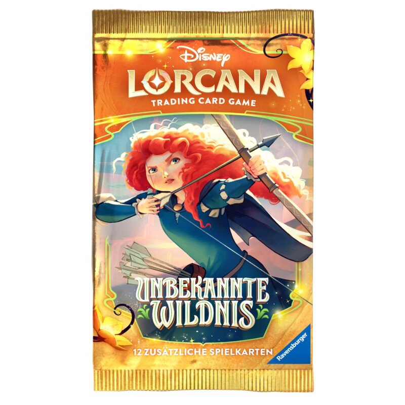 Disney Lorcana TCG Unbekannte Wildnis Booster DE Set 12