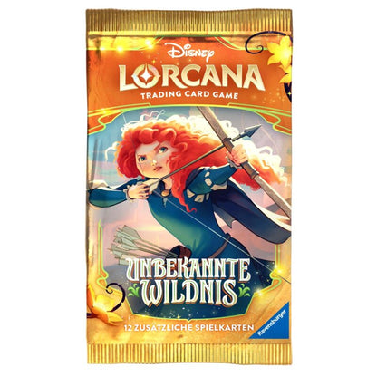Disney Lorcana TCG Unbekannte Wildnis Booster DE Set 12