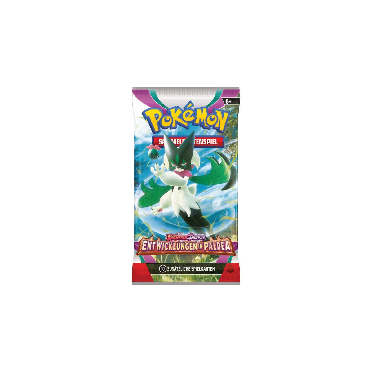 Pokémon Entwicklung in Paldea Booster Pack - Deutsch