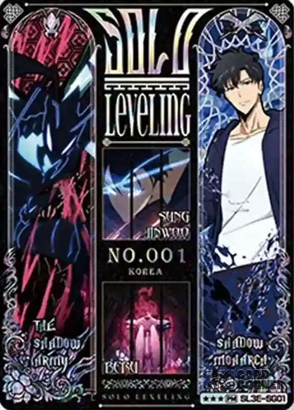 Solo Leveling Collect Cards Series 3 Display (Koreanisch)